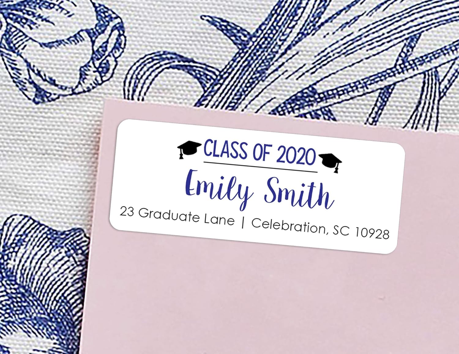Amazon.com: Graduation Address Labels - Graduation Announcement - Grad Stationery - 2020 ...