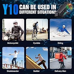 FEYA Motorcycle Helmet Speakers High Battery Life