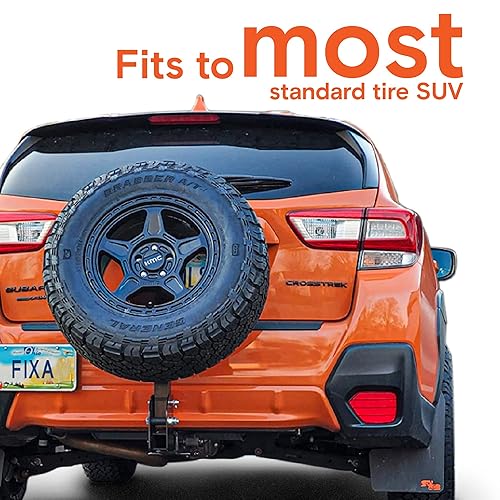 Trailer Spare Tire Mount Dyno Racing Multi Functional Foldable