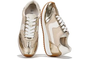 Project Cloud Sneakers for Women – Lightweight Lace-Up Shoes for Women with Memory Foam Insoles – Trendy Womens Shoes – Non-Slip, Comfortable Womens Sneakers (Madison)