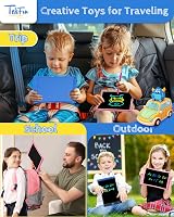TEKFUN 2 Pack 10-Inch LCD Writing Tablet Colorful Erasable Kids Doodle Board view 6