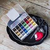 Korbond 1350m Polyester Thread Set - 30 Colours for Sewing & Crafting view 2