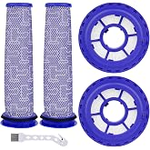 Filter Replacements for dy.son Ball Animal 2, DC65 DC41 UP13, Ball Vacuums Ball Animal 3, DC66 UP20 UP30 Multi Floor for dy.son, 2 HEPA Post Filters &amp; 2 Pre Filters, Replace Part#920769-01 &amp; 920640-01