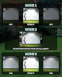 HAARAY Solar Outdoor Lights with Stakes, 2500LM