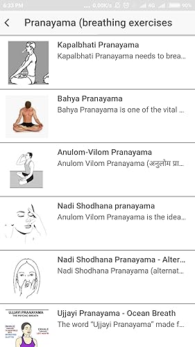 Pranayama Breathing Yoga Free Ebook App In English Amazon Co Jp Appstore For Android