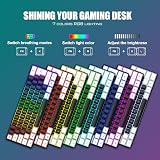 RedThunder 60% RGB Gaming Keyboard and Mouse Combo UK Layout view 3