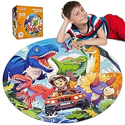 TALGIC Dinosaur Puzzles for Kids Ages