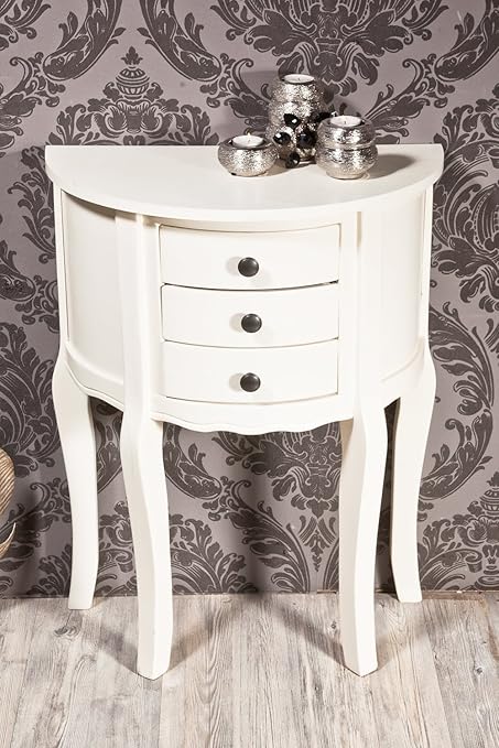 Chest Of Drawers Bedside Table Console Table Semi Circle 402