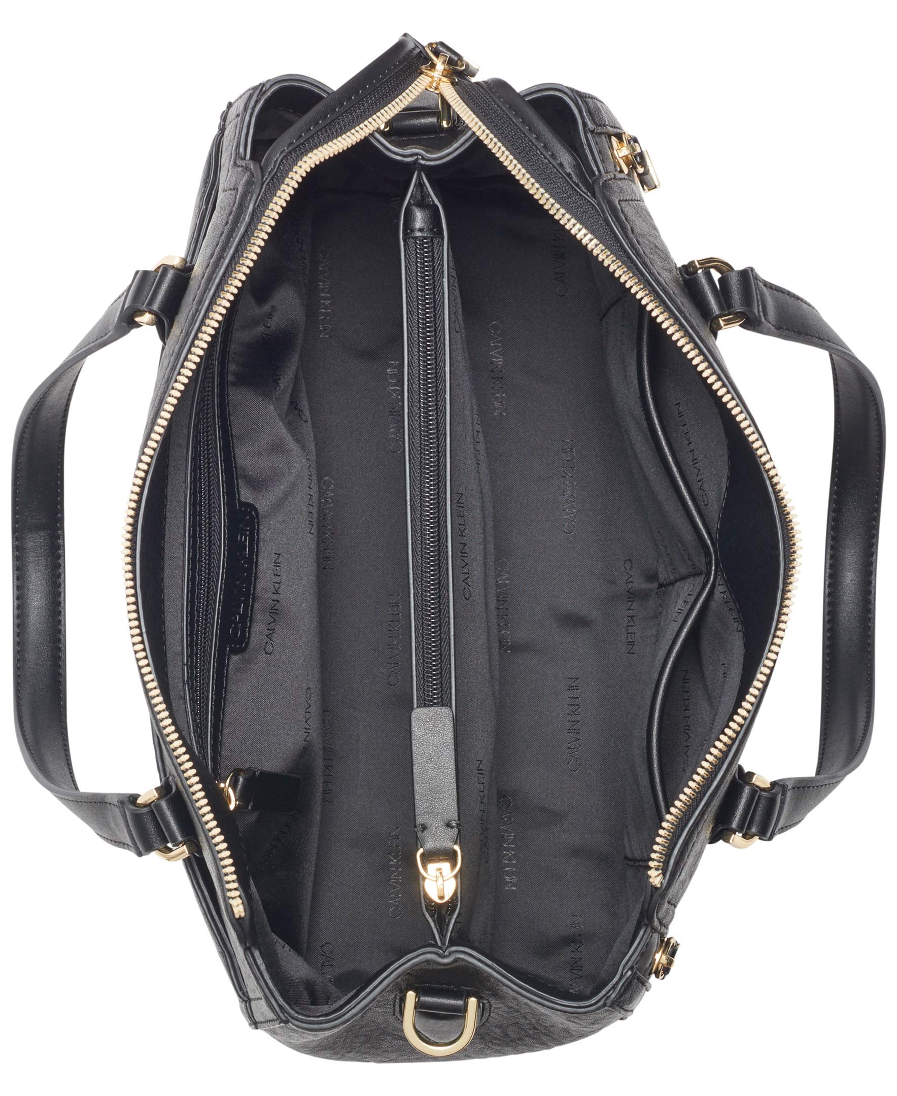 Calvin Klein Bubble Lamb Novelty Organization Satchel