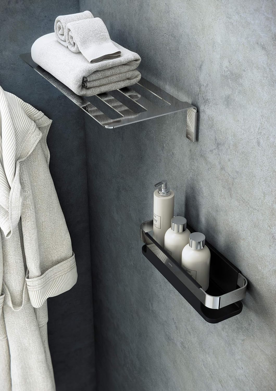 Bath + By Cosmic 2690168 Towel Shelf, Chrome, Mediano - Image 3