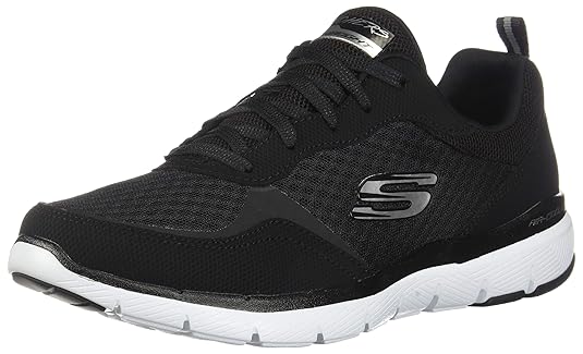 Skechers Damen Flex Appeal 3.0-go Forward Sneaker Light Grau/Hot Pink