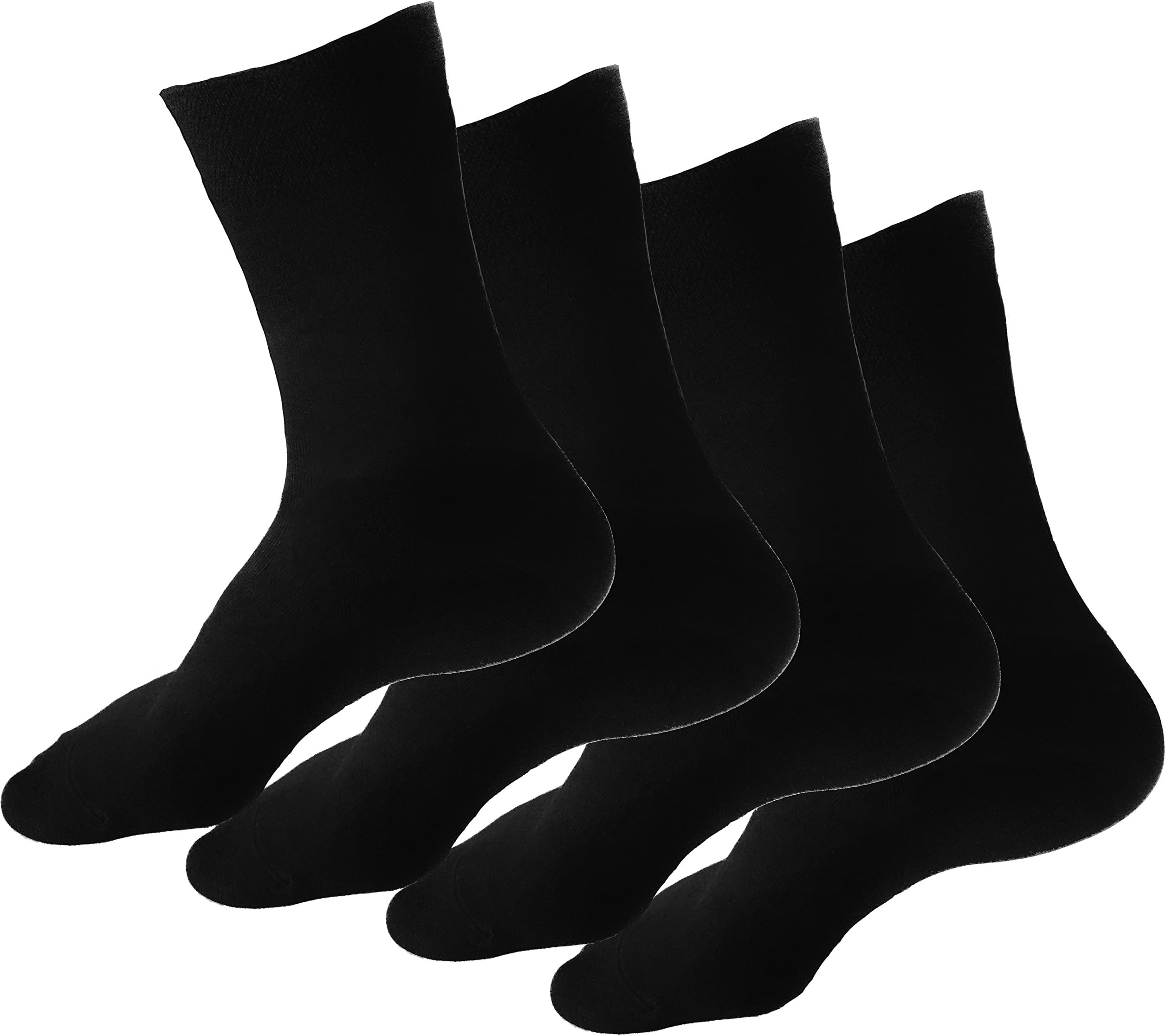 5 pairs of Bamboo crew socks, deodorant Antibacterial and breathable.