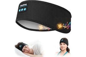 Perytong Sleep Headphones Wireless, Bluetooth Sports Headband Headphones with Ultra-Thin HD Stereo Speakers, Unisex, Perfect for Sleeping,Workout,Jogging,Yoga,Insomnia, Air Travel, Meditation