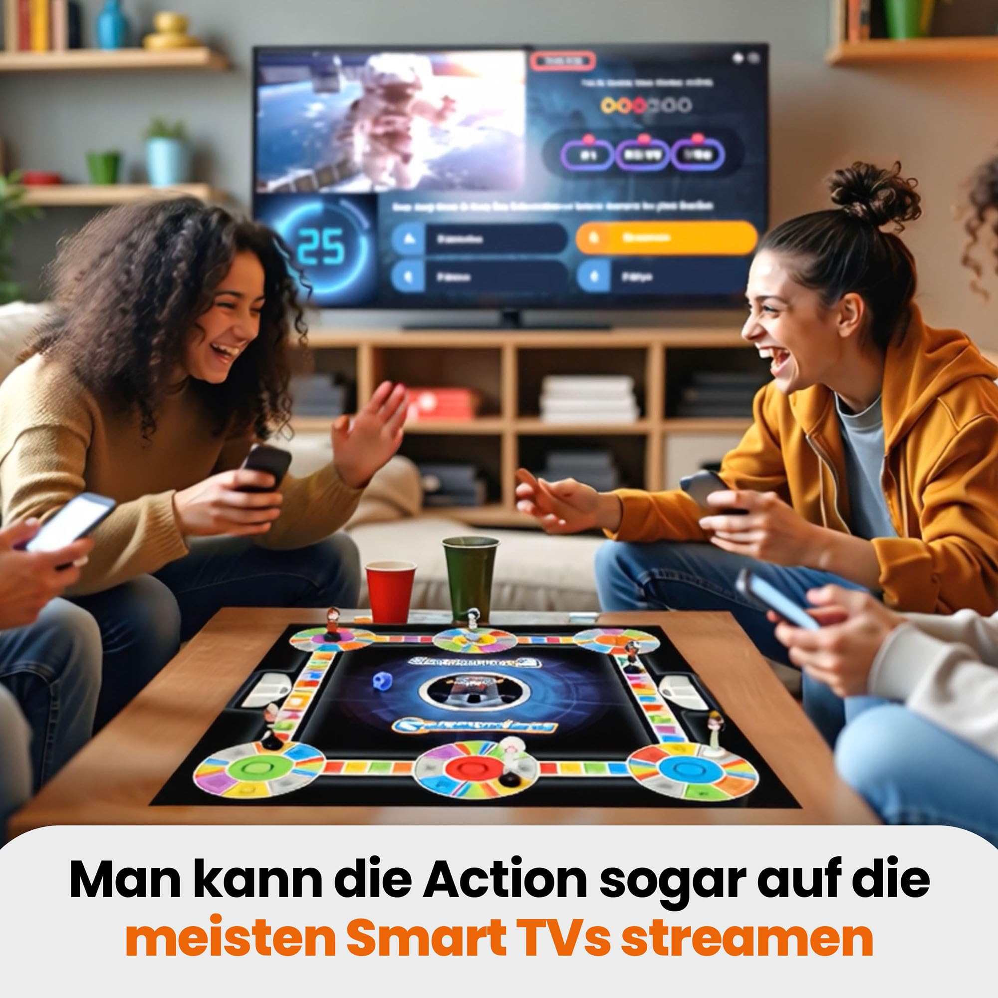 Outsmarted – Das Digitale Quizshow-Brettspiel | Kinder, Jugendliche und Erwachsene | Spielabend der nächsten Generation für Familie und Freunde | 2–24 Spieler | Ab 8 Jahren | Über 10.000 Fragen 6