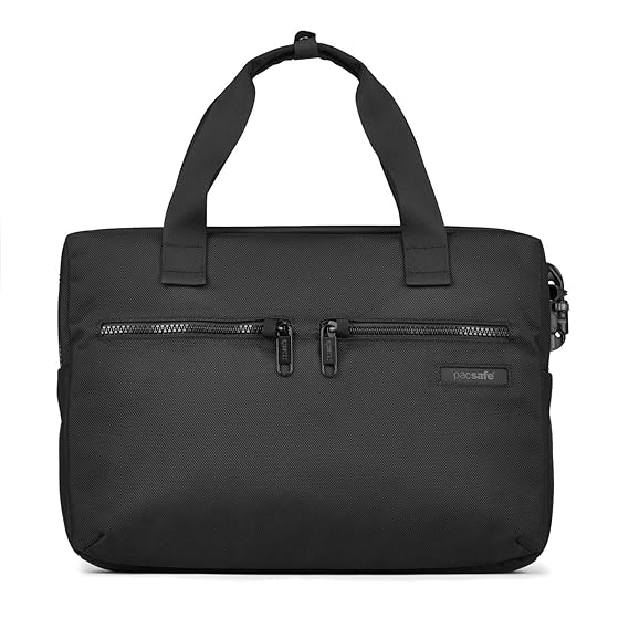 PacSafe Intasafe Anti-theft 15-inch Laptop Slim Brief - Black Briefcase