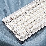 MOA Profile Translucence Keycaps, Minimalist White