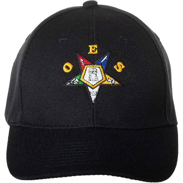 Casquette Baseball 'Order Of The Eastern Star' (OES) - Bleue - Neuf Avec Étiquettes (NWT)