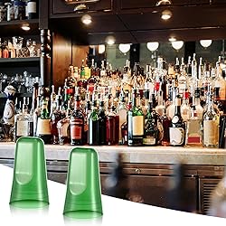 24 Pieces Translucent Liquor Pourer Covers