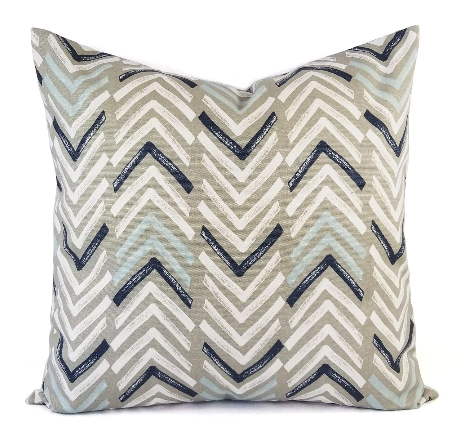 Blue and Brown Pillows Navy Blue and Brown Pillow Cover