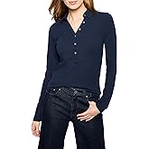NIC+Zoe Womens Perfect Knit Rib Polo