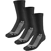 R-Gear Drymax Crew Running Socks For Men and Women, Light Cushion | Breathable, Moisture Control & Anti Blister |3 Pack