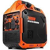 WEN Quiet and Lightweight 3600-Watt RV-Ready Portable Inverter Generator with Fuel Shut Off and CO Watchdog (56360iX)