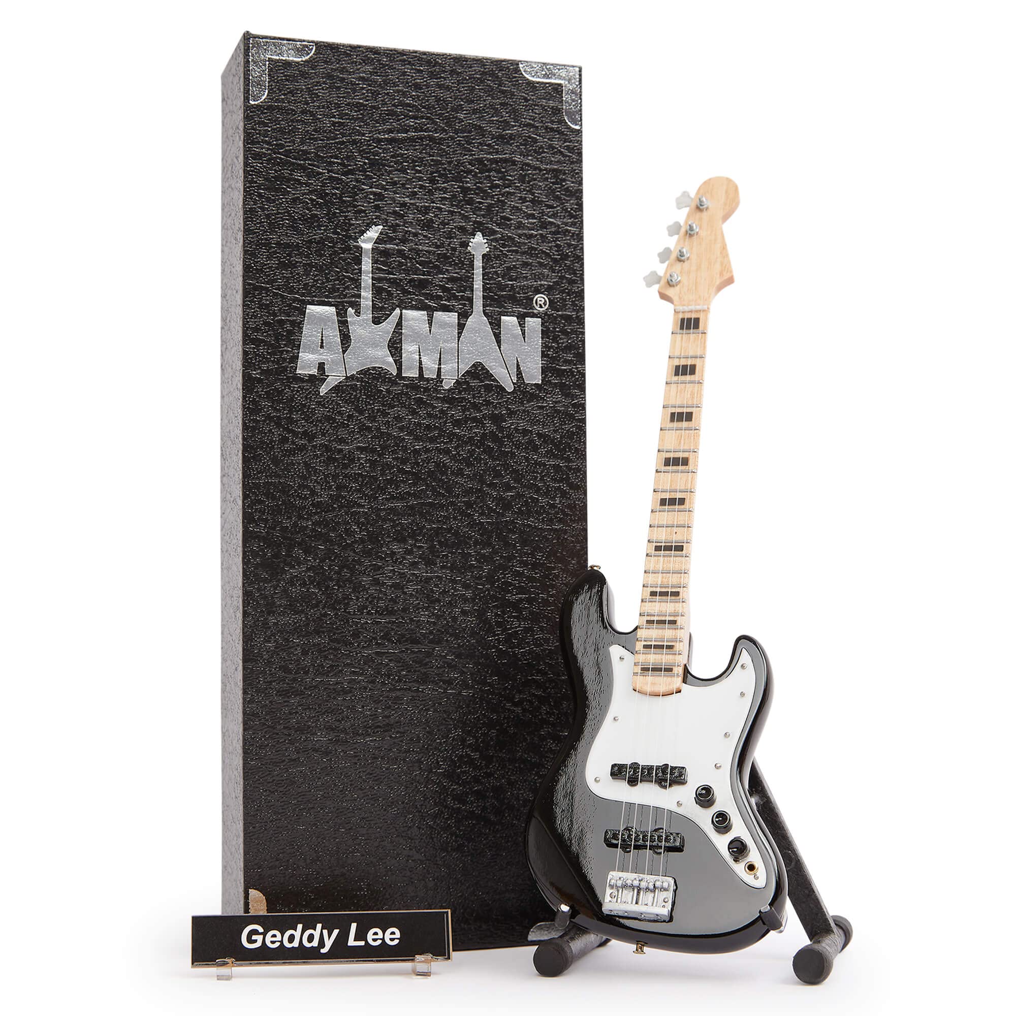 Geddy Lee 1972 Miniature Guitar Replica - Music Gifts