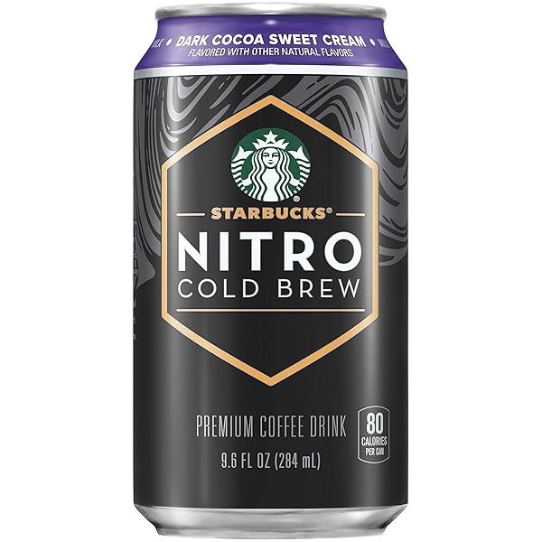 STARBUCKS NITRO COLD BREW, DARK COCOA SWEET CREAM,...