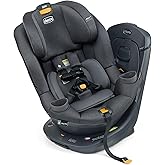 Chicco Fit360 ClearTex Rotating Convertible Car Seat with 360 Degree Rotation for Rear-Facing and Forward-Facing, LeverLock S