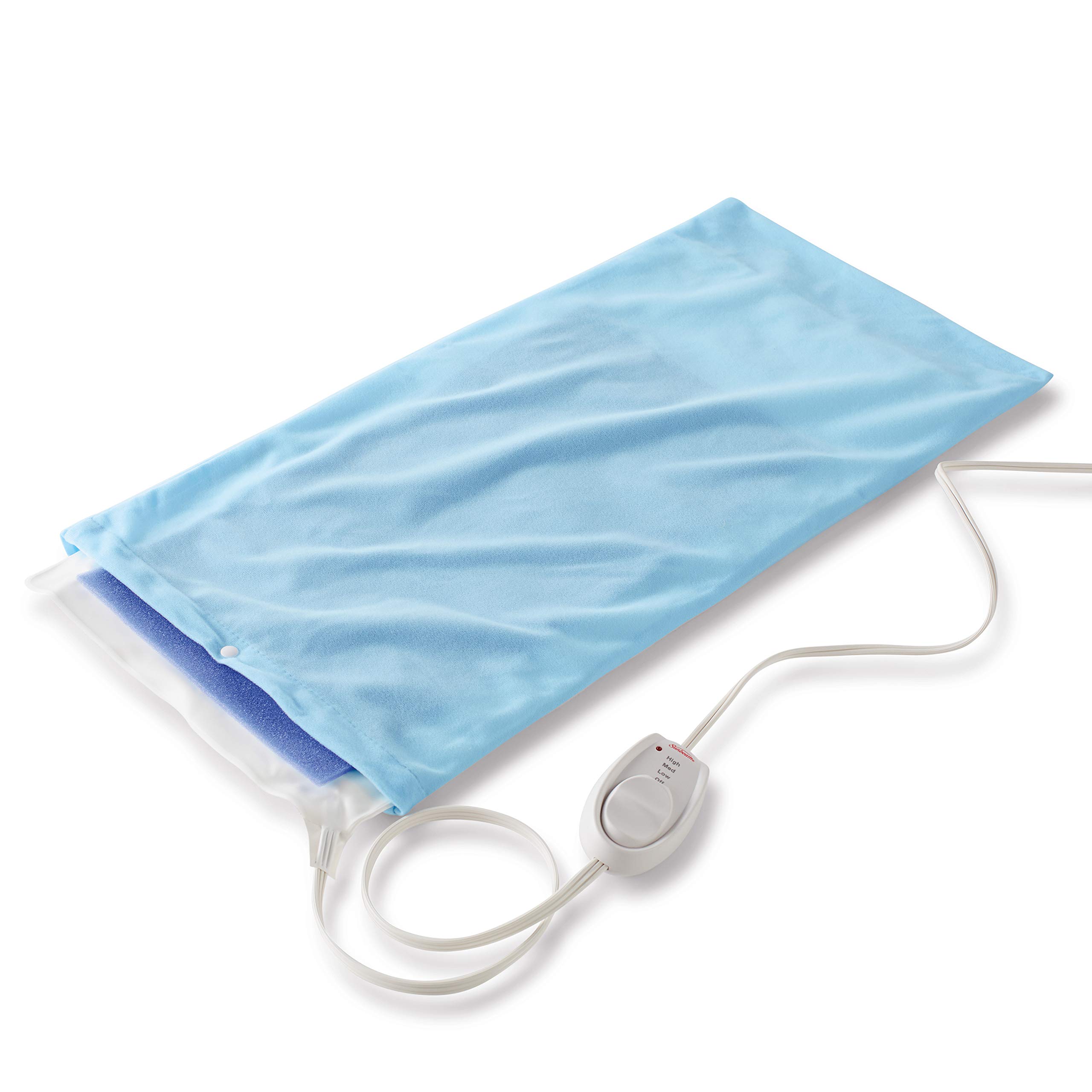 Sunbeam Heating Pad For Pain Relief Xl King Size Softtouch 4 Heat