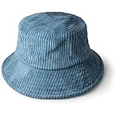 CHOK.LIDS Everyday Corduroy Bucket Hat Unisex Trendy Soft Warm Lightweight Outdoor Fisherman Fun Vacation Getaway
