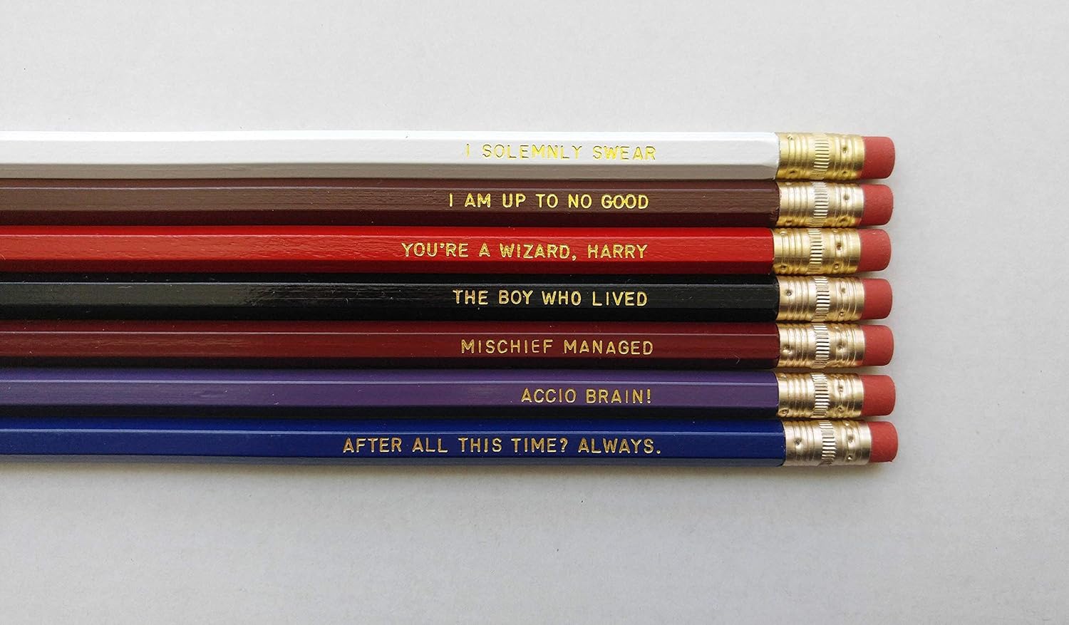 Pencil Set Engraved Pencil Set HP Gift 