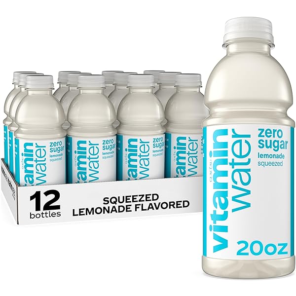 VITAMINWATER ZERO SUGAR SQUEEZED LEMONADE NUTRIENT ENHANCED FLAVORED...