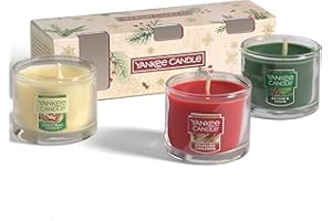 Yankee Candle Gift Set | Christmas Scented Candles | 3 Minis | Magical Christmas Morning Collection