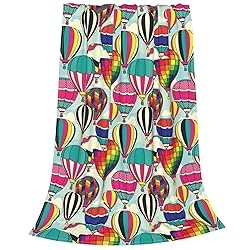 Hot Air Balloons Blanket Flannel Throw Bed Blankets