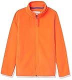 Amazon Essentials Boys' Polar Fleece Full-Zip Mock