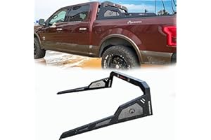 MTNTOPCN Military Design Pickup Roll Bar Compatible with Ford F150 Raptor Jeep Gladiator Chevy RAM Toyota Trucks | Heavy-Duty