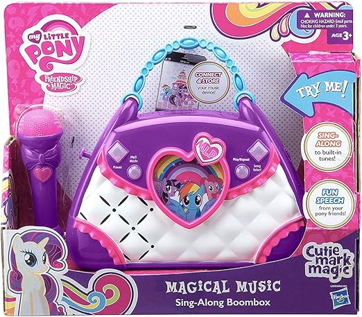 my little pony magical music sing along boombox