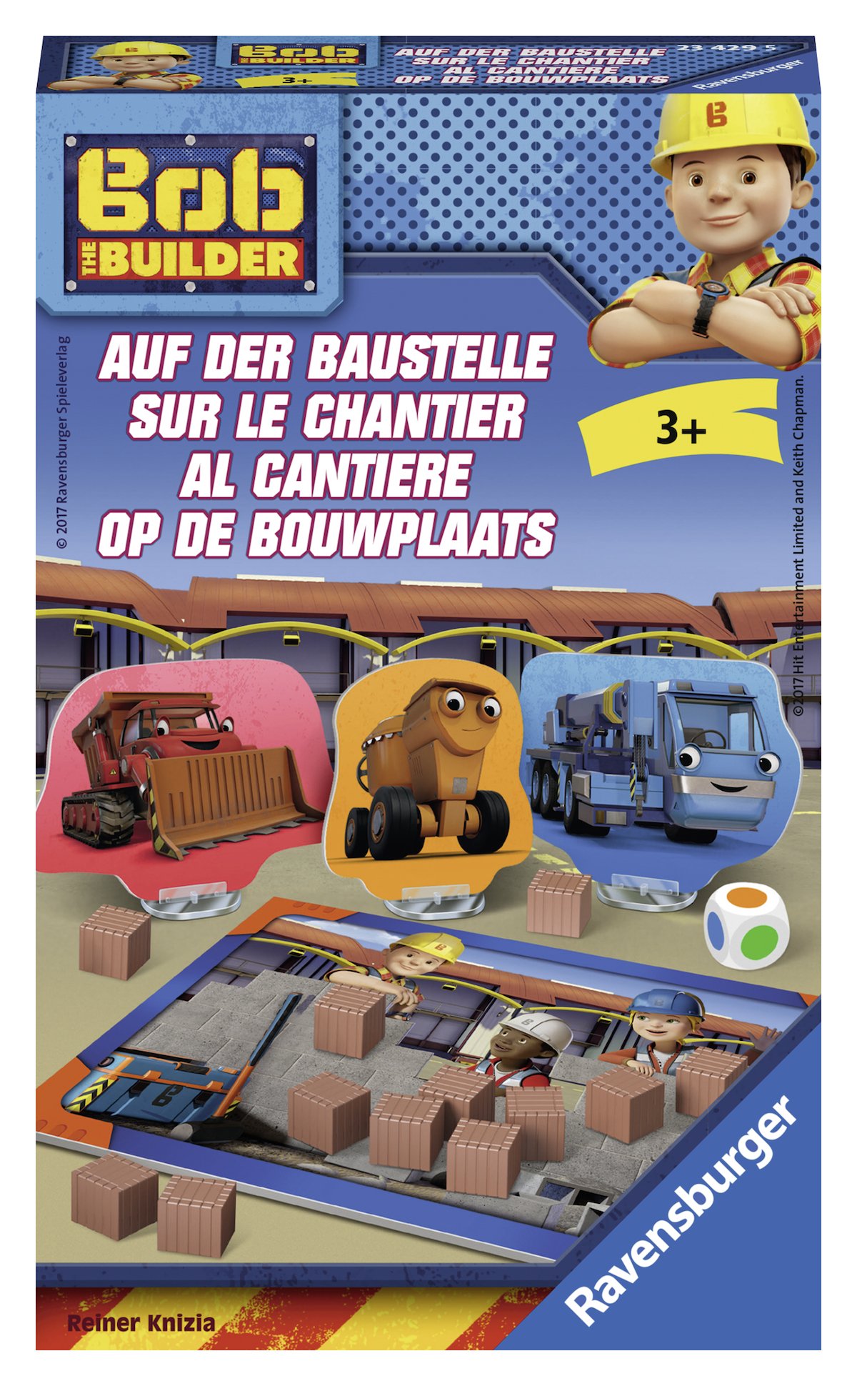 Ravensburger 234295 "Bob The Builder At The Building Site Dice Game