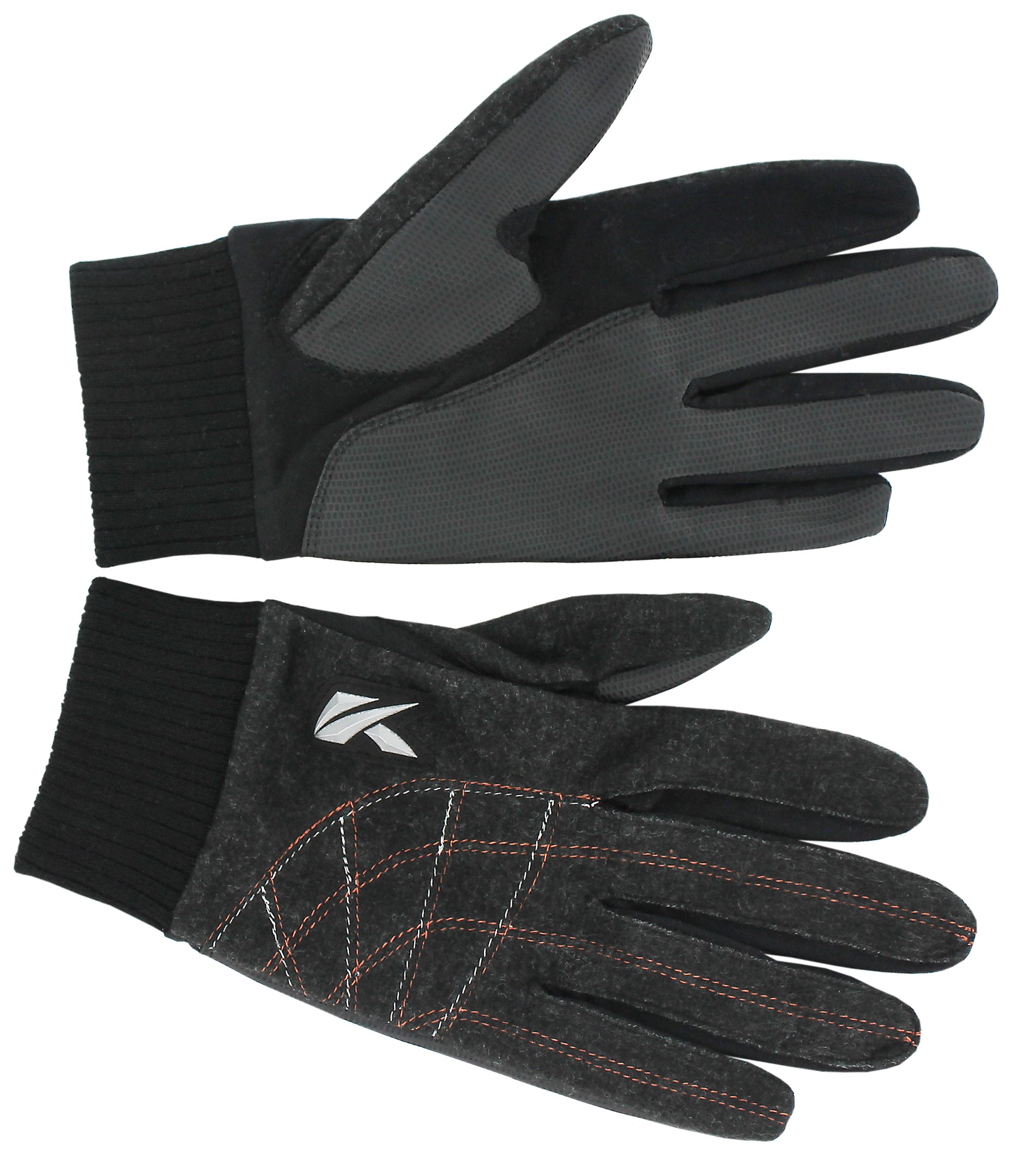 Kasco Men's Winter Fit Golf Gloves - Black, Medium