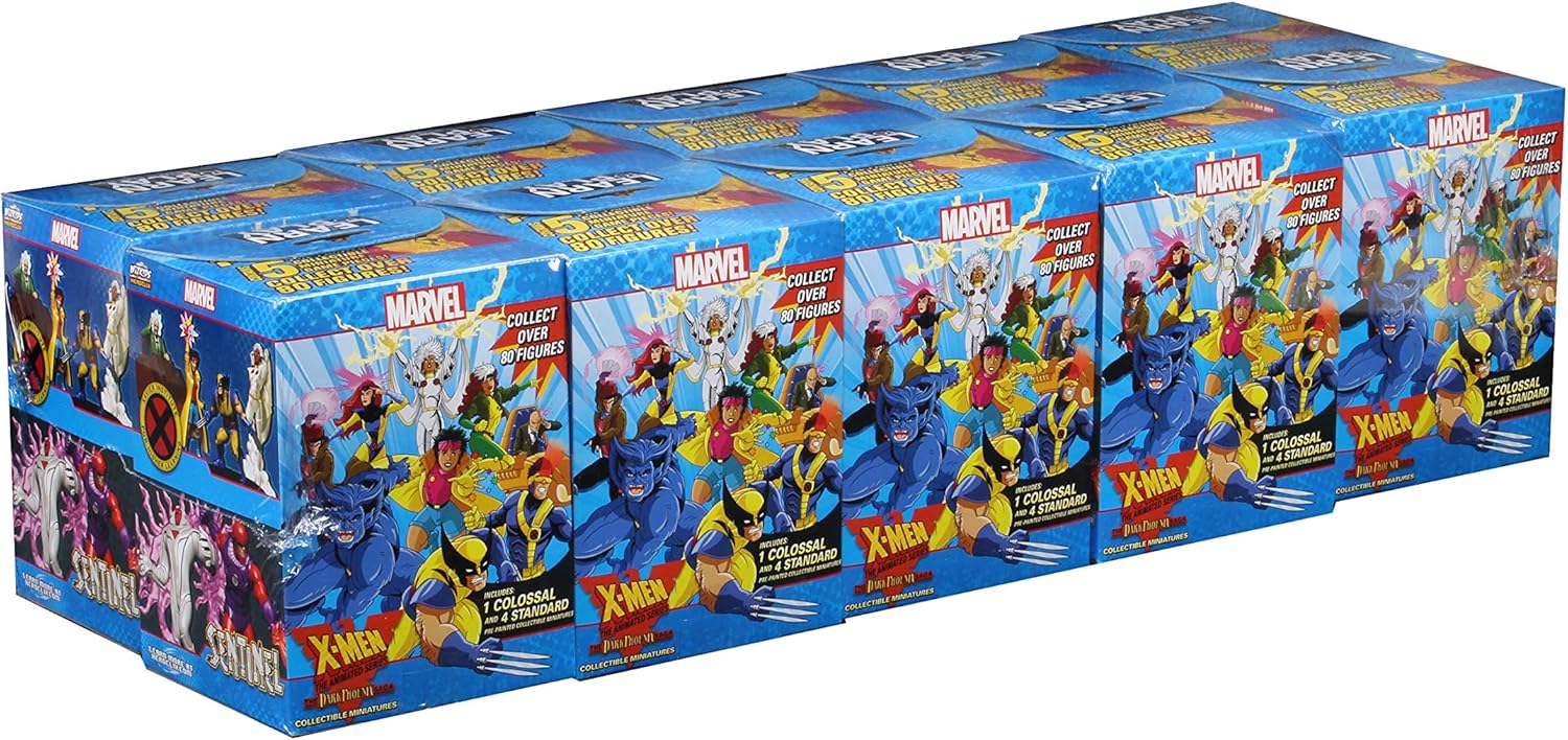 Amazon Com Wizkids Marvel Heroclix X Men The Animated Series The Dark Phoenix Saga Brick 73485 Toys Games
