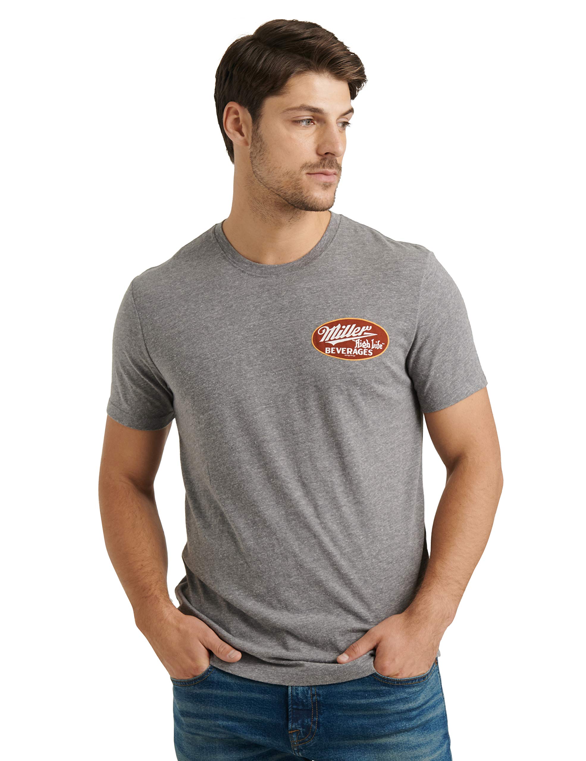 Men's Short Sleeve Crew Neck Miller High Life Tee