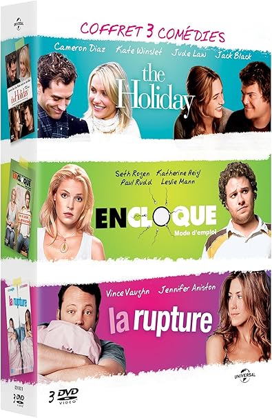 En Cloque Mode D Emploi 2 Comédies ! - Coffret - En cloque, mode d'emploi + The Holiday + La