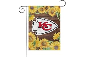 Rico Industries NFL Football Sunflower Spring 13" x 18" Double Sided Garden Flag