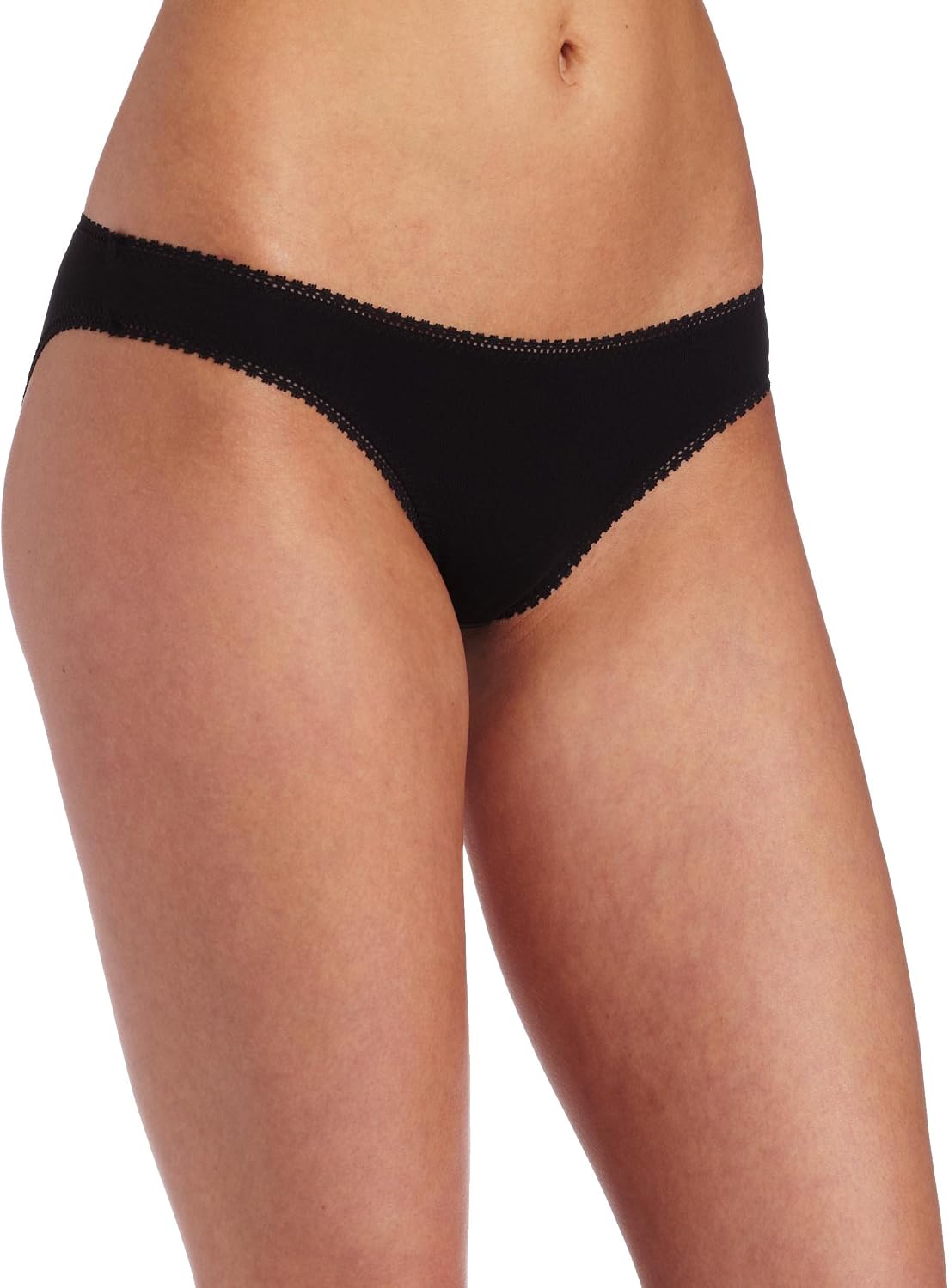 Ongossamer Panties Cabana Cotton Blend Stretch Hip Bikini In Blue On Gossamer-759375