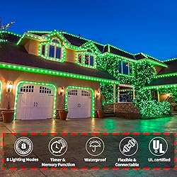 150ft LED Rope Lights Outdoor, 1080 LED Connectable