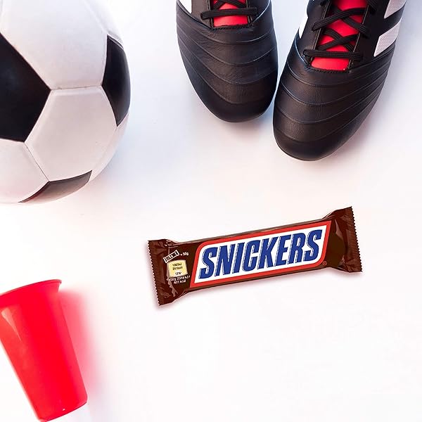 SNICKERS BAR WITH CARAMEL AND ROASTED PEANUTS CHOCOLATE COVERED, 24 BARS X50G (1200G)