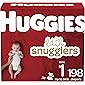 Baby Diapers Size 1, 198 Ct, Huggies Little Snugglers
