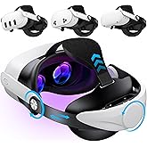 Kawaye Head Strap for Meta Quest 3S/3/2, VR Headset Strap with Adjustable Knob & Large Support Pad for Better Support&Comfort