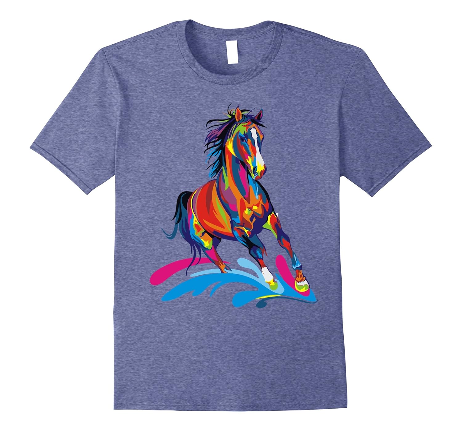 Horse Shirt Colorful Horse T Shirt For Horse LoversCL Colamaga